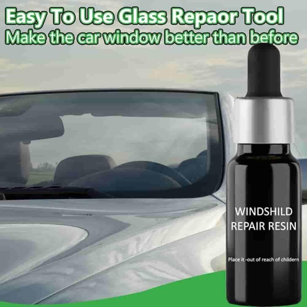 Windshield Repair Kit (Set of 2) | Car Windshield Glass Repair Kit Auto Glass Replacers Windshield Glass Repair Kit (Set of 2)