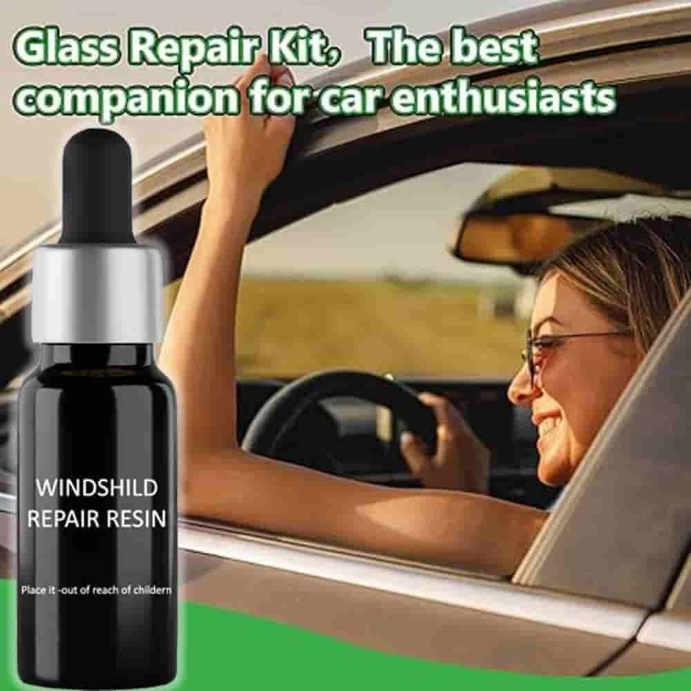 Windshield Repair Kit (Set of 2) | Car Windshield Glass Repair Kit Auto Glass Replacers Windshield Glass Repair Kit (Set of 2)