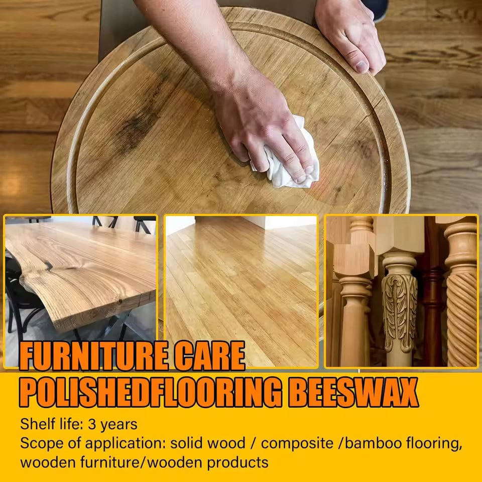 Wood Polish Furniture Spray Wood Floor Wax Cleaner Natural Polish - Furniture Wood polish for Cleaning (Pack of 2) Pack of 2 Beewax Furniture Polish Spray - Buy 1 Get 1 Free