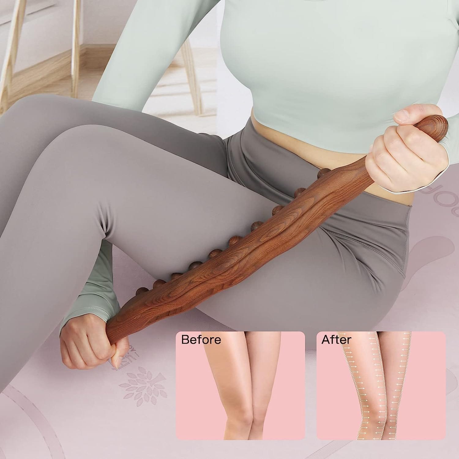 Wooden Massage Stick | Body Massager Full Body Massage Machine tools Wooden Massage Stick