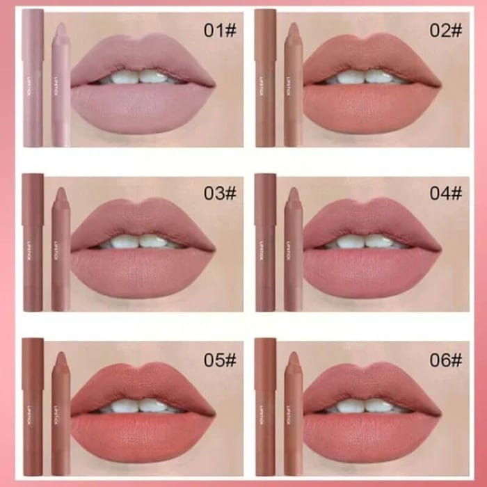 12 Colors Matte Lipstick Pen Zaavio®