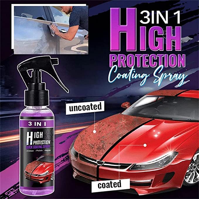 3 IN 1 High Protection Car Spray (Set of 2) 3 IN 1 High Protection Car Spray (Set of 2)