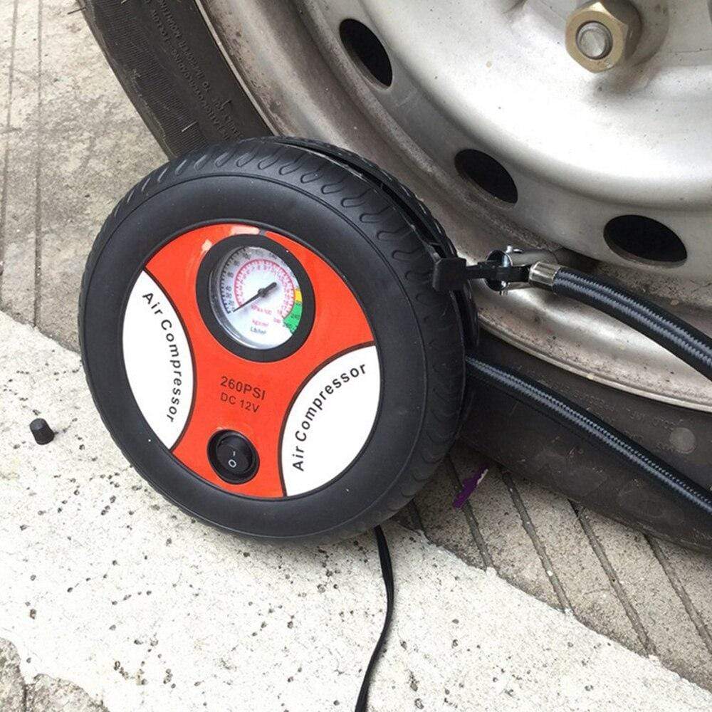Car Air Pump Tyre Inflator Portable Air Compressure for Bike Cycle - Portable Tire Inflator Portable Tire Inflator