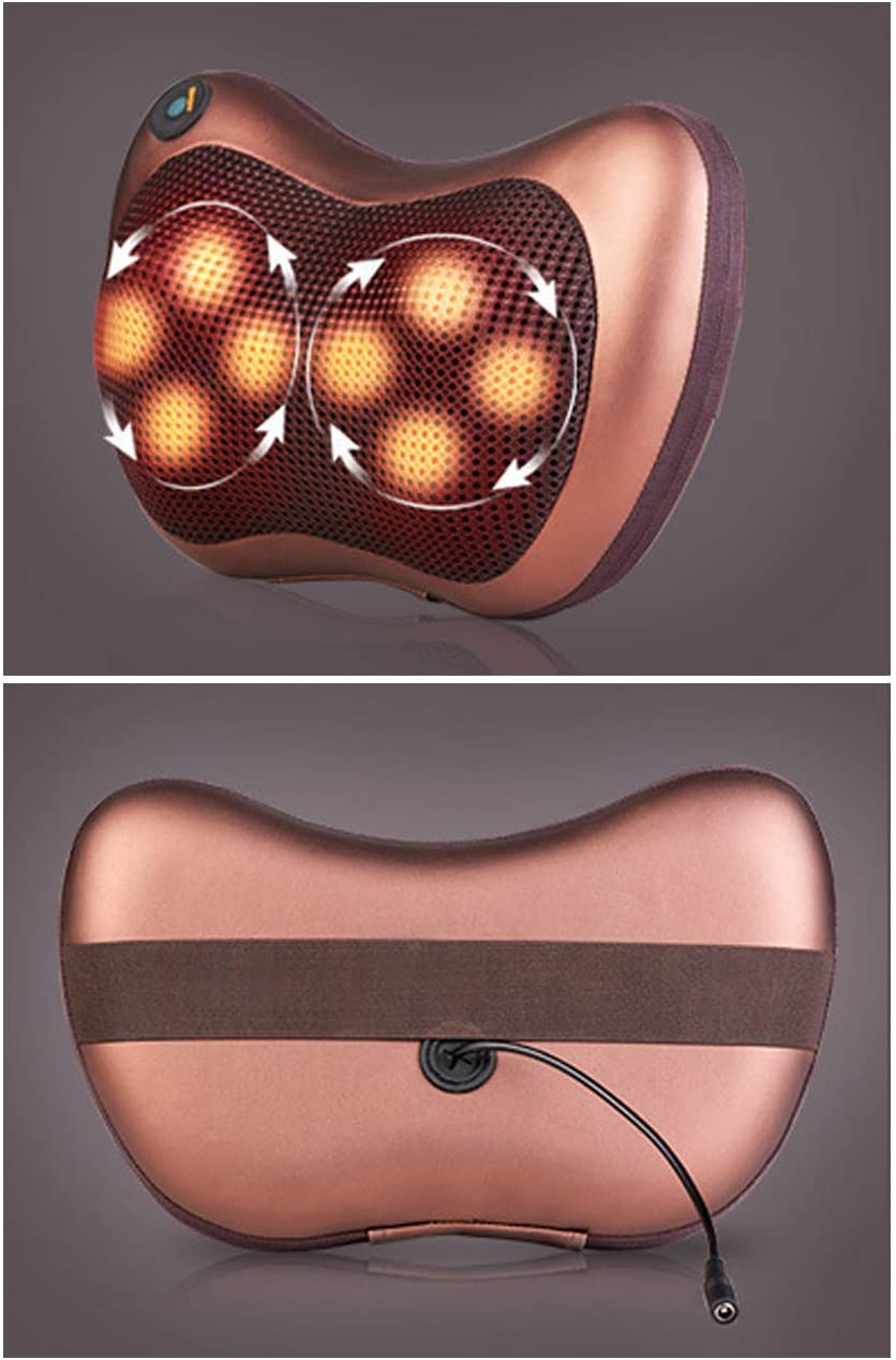 Heat Massage Device Neck Massager Pillow Shiatsu Big Size Shiatsu Neck Massager Pillow