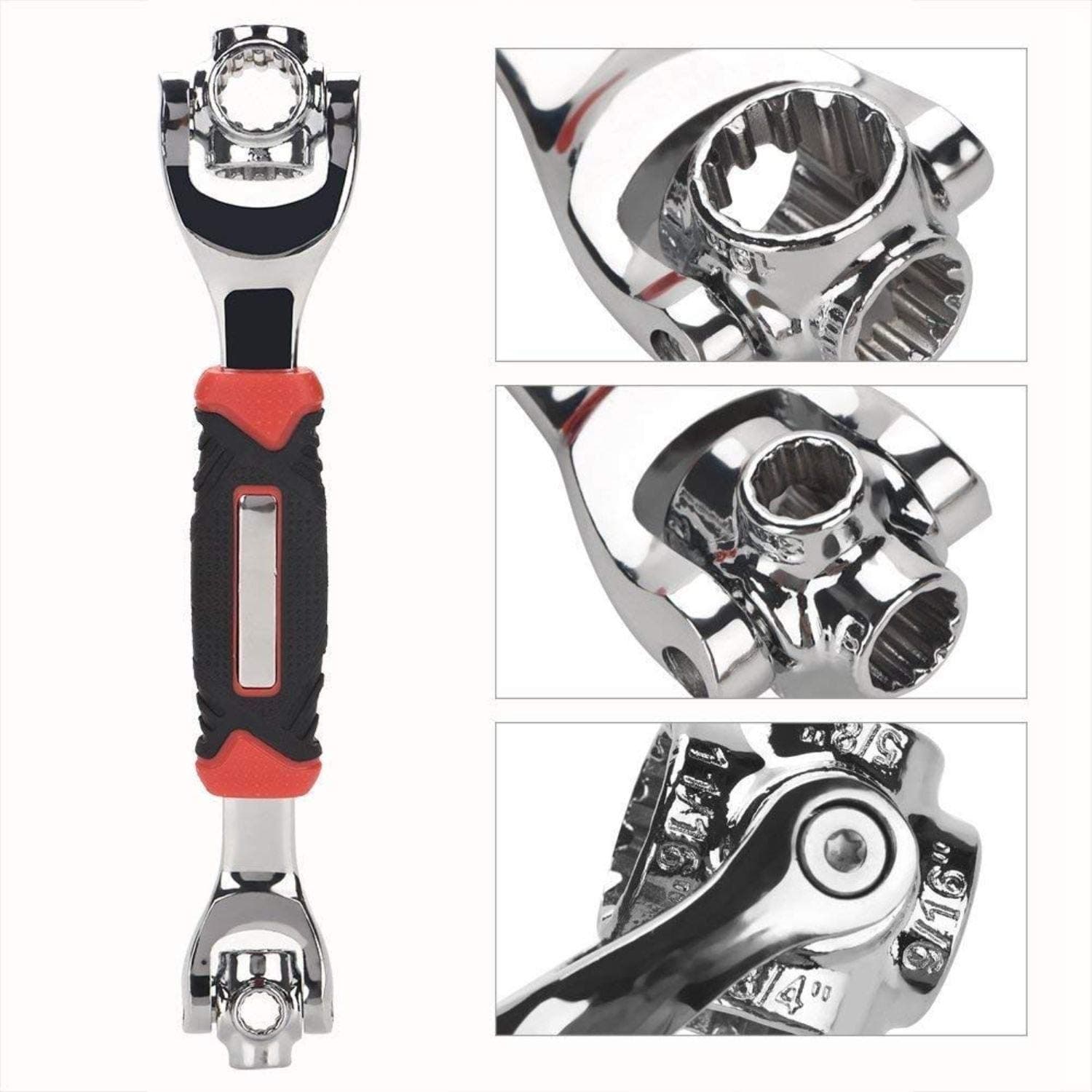 Multipurpose Wrench Tool Adjustable All in One Wrench 48 in 1 Multipurpose Adjustable Wrench