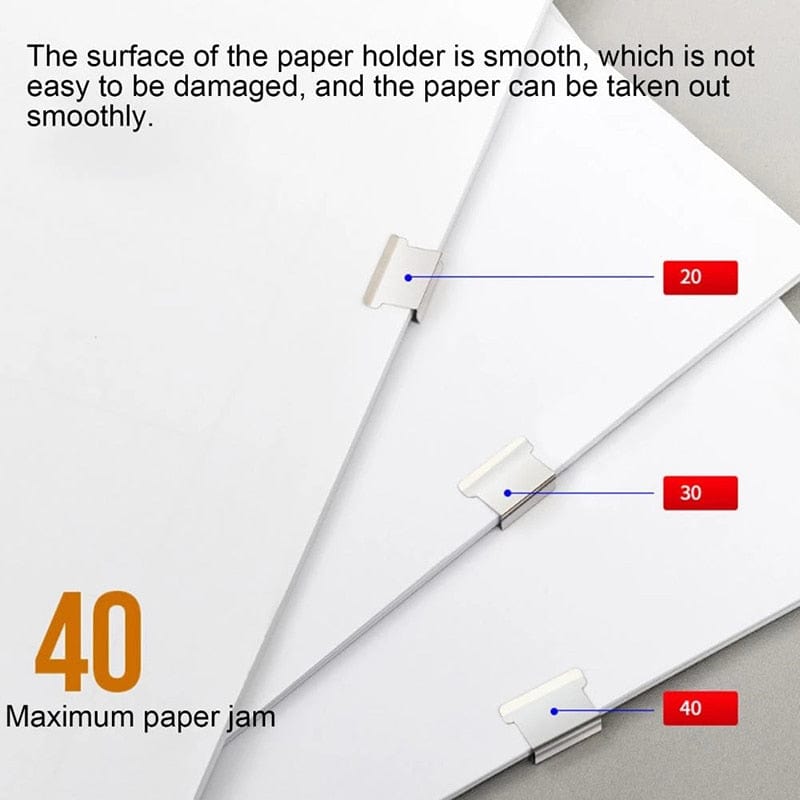 Reusable Portable Handheld Paper Clam Clip Reusable Portable Handheld Paper Clam Clip