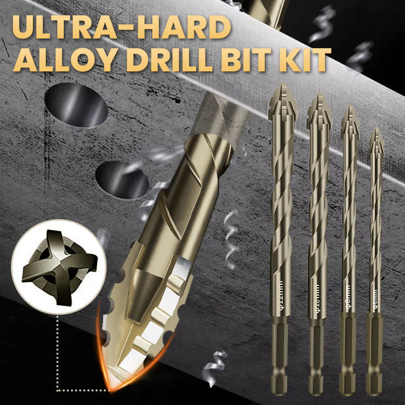Ultra-Hard Alloy Drill Bit Kit (Set of 13)