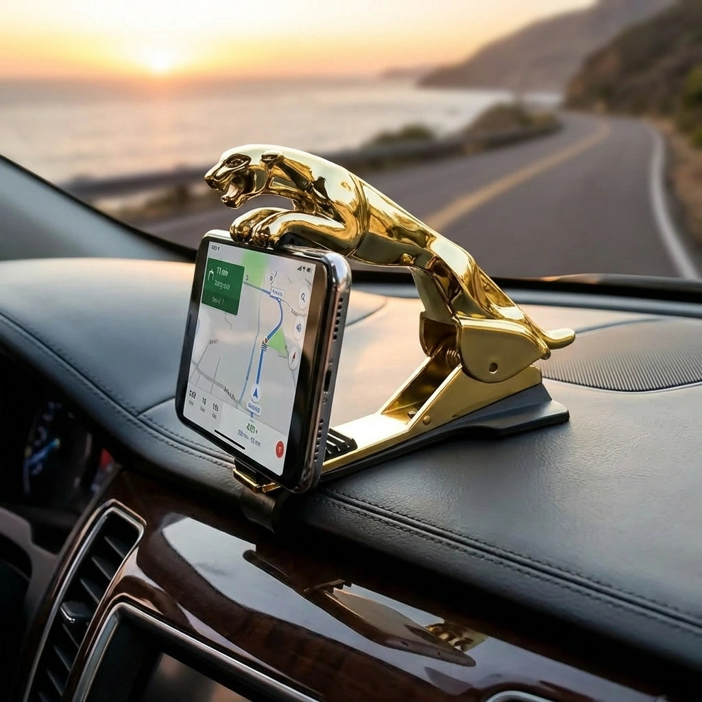 Jaguar Design Hud Car Mobile Phone Holder