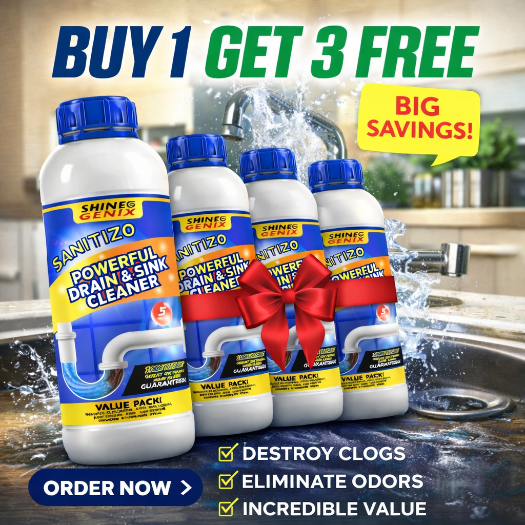 Powerful Drain & Sink Cleaner (Buy 1 Get 3 Free)