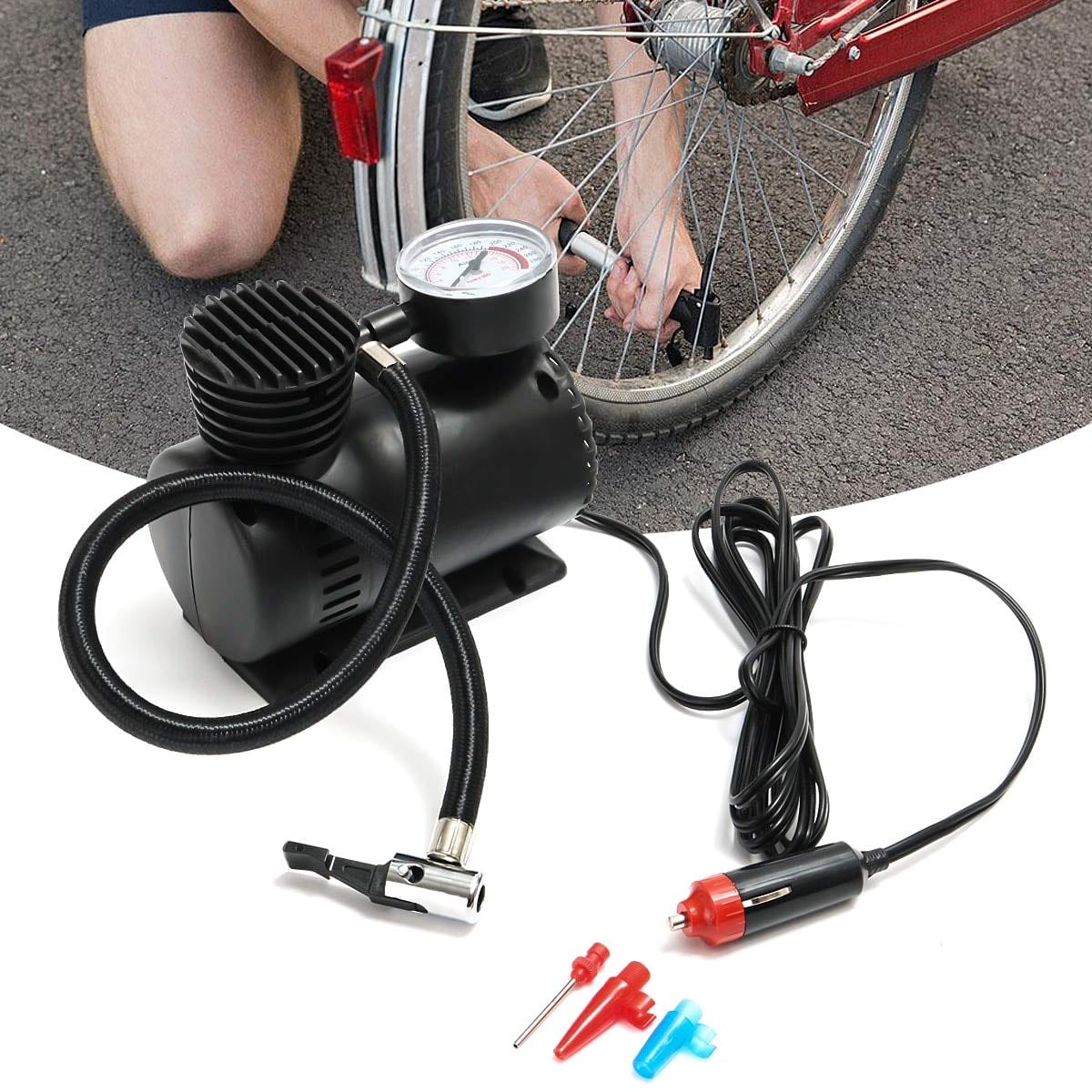 12v Portable Air Compressor For Car Tire Air Pump Inflator 2.0 12v Portable Air Compressor 2.0