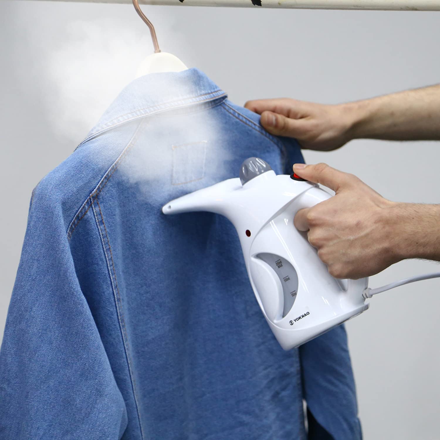 2-in-1 Facial Garment Steamer Best Electric Portable Steam Iron 2-in-1 Facial Garment Steamer