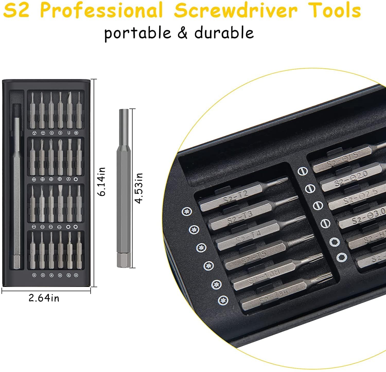 24 In 1 Portable Precision Screwdriver Kit™ 24 In 1 Portable Precision Screwdriver Kit