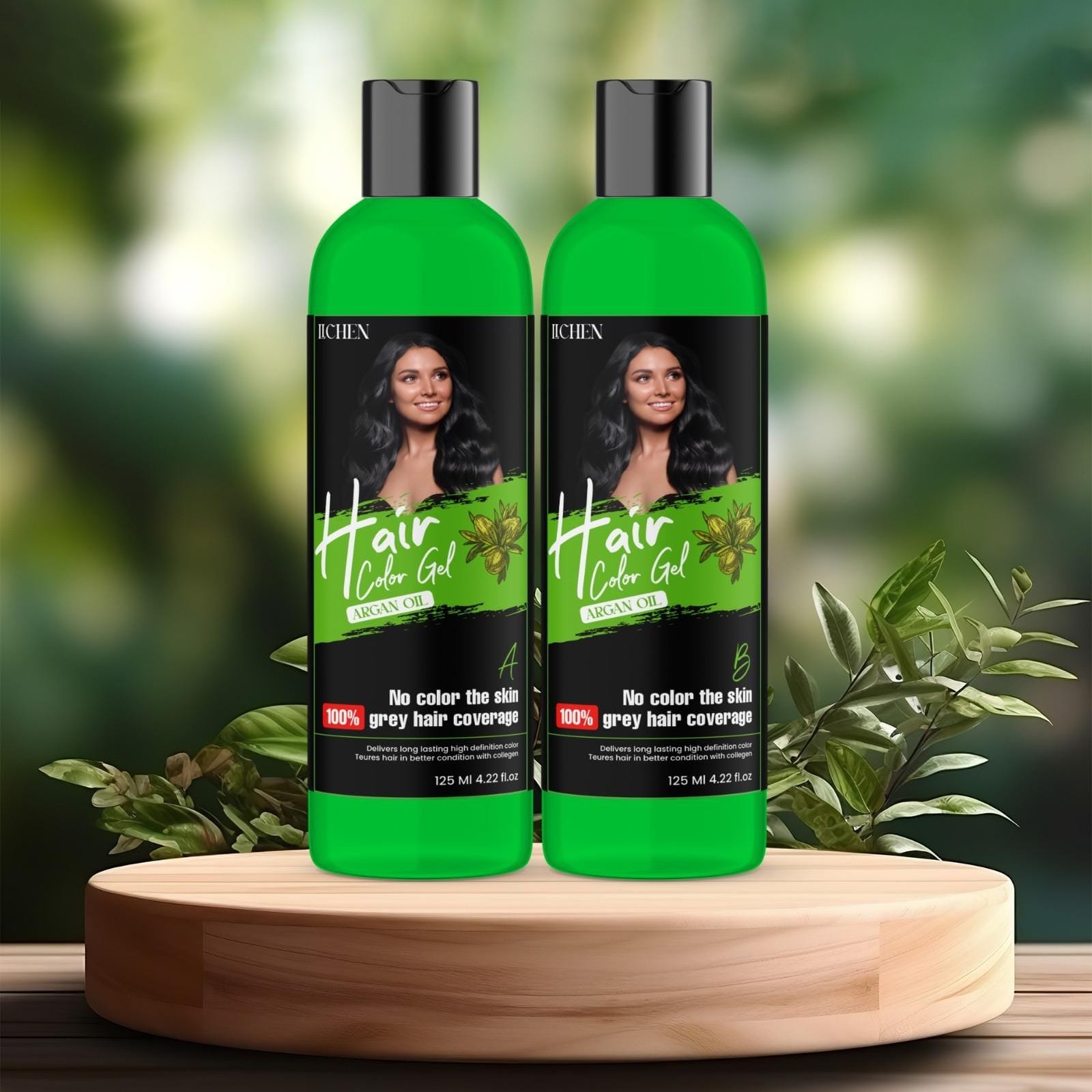 3 In 1 Hair Color Gel | Hair Colour For Women Dye Hairdressers Colour Argan Oil  3 In 1 Hair Color Gel (Argan Oil) (Buy 1 Get 1 Free)