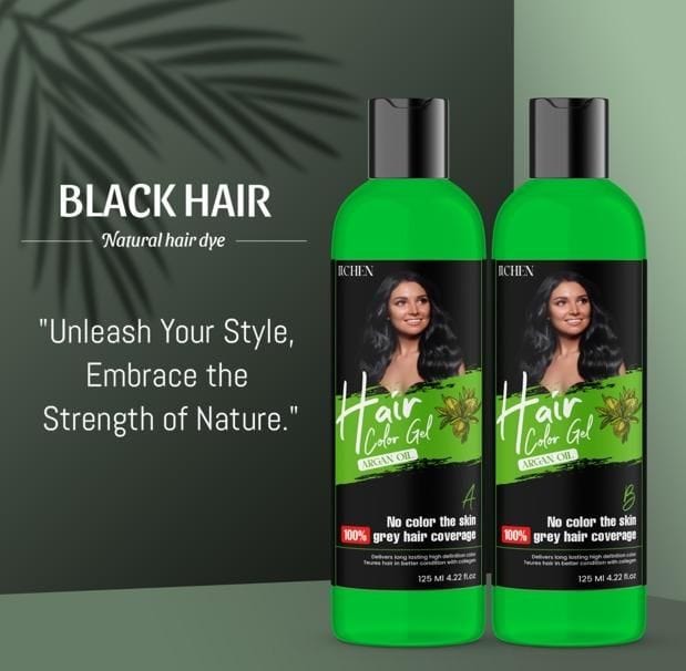 3 In 1 Hair Color Gel | Hair Colour For Women Dye Hairdressers Colour Argan Oil  3 In 1 Hair Color Gel (Argan Oil) (Buy 1 Get 1 Free)