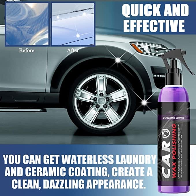 3 IN 1 High Protection Car Spray (Pack of 2) - 3 IN 1 High Protection Car Spray (Pack of 2)