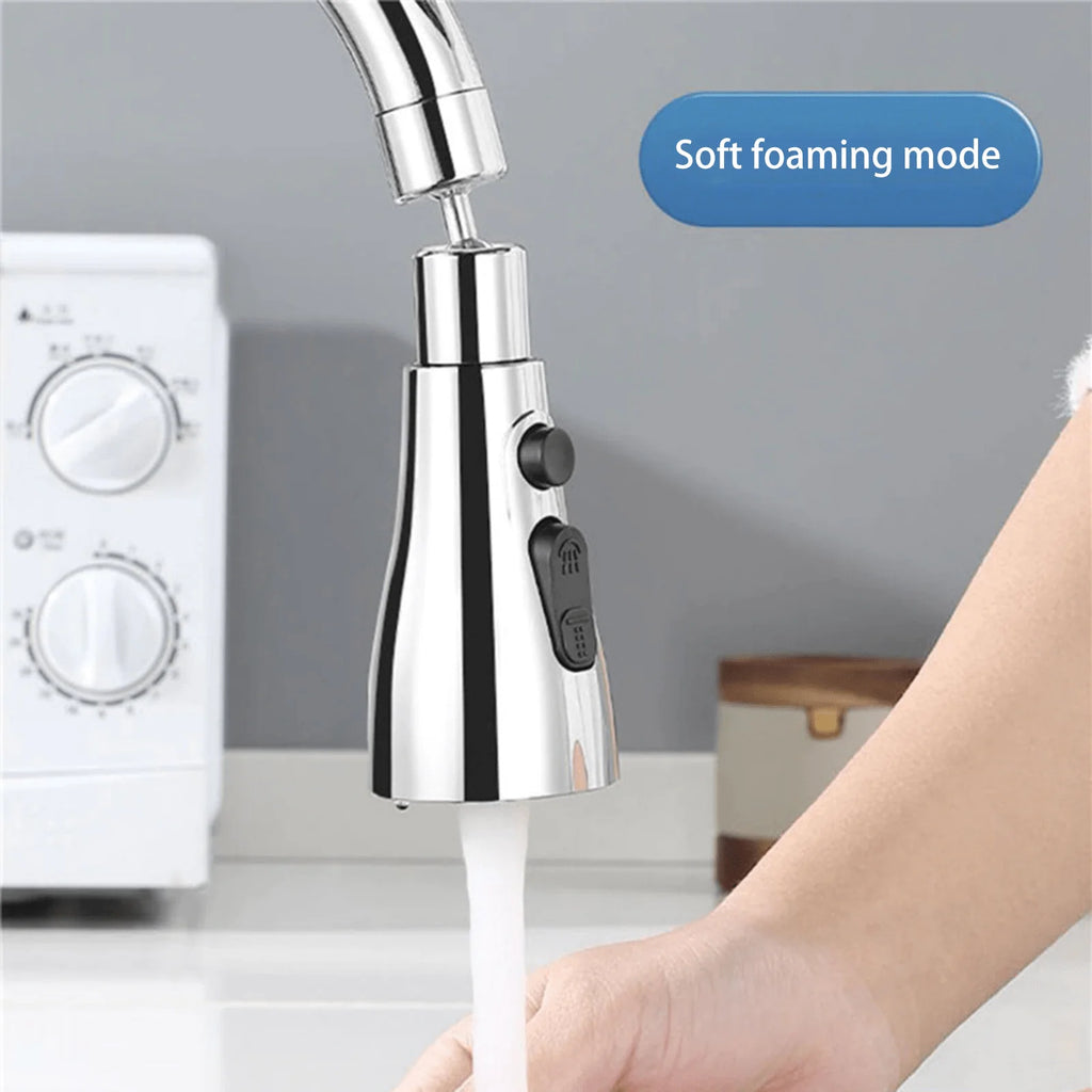 3 Modes Water Sprayer | Kitchen Accessories Sink Tap Water Aerator Faucet Tap Purifier - 3 Modes Water Sprayer