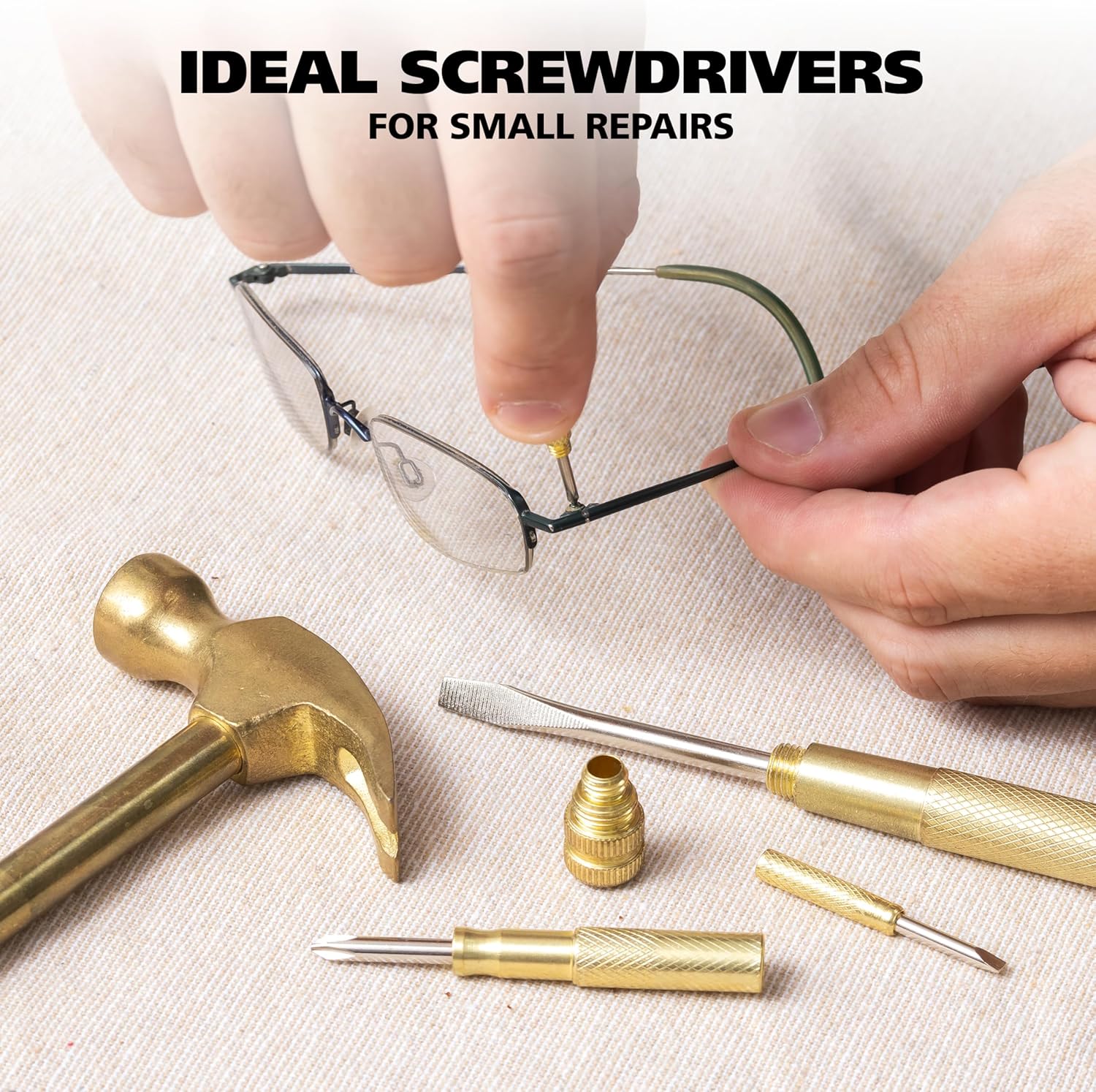 5-in-1 Hammer Multitool | Screwdriver Set Tool Store Hammer Tools Impact Miniature Hammers 5-in-1 Hammer Multitool