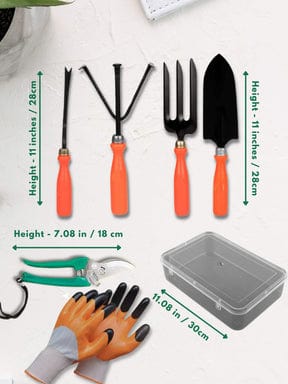 6 in 1 Garden Tools | Indoor Plants Garening Tools Planting Kit Soil Potting Equipment 6 in 1 Garden Tools