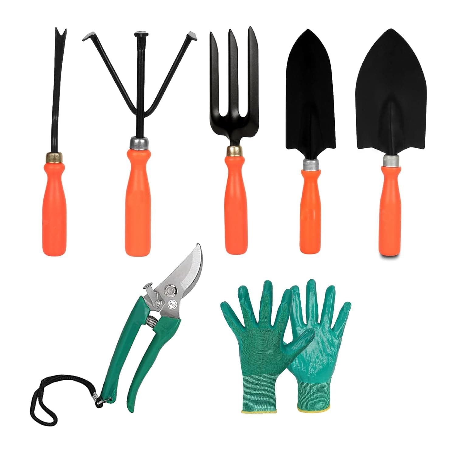 6 in 1 Garden Tools | Indoor Plants Garening Tools Planting Kit Soil Potting Equipment 6 in 1 Garden Tools