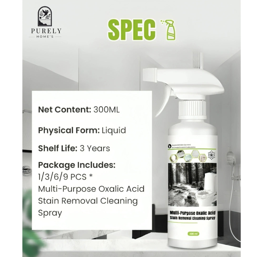 Powerful Oxalic Surface Cleaner (Set of 2) – 300ml Each