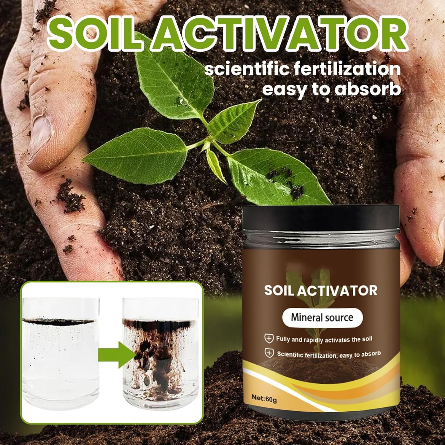 Soil Activator for Plants (Set of 2)