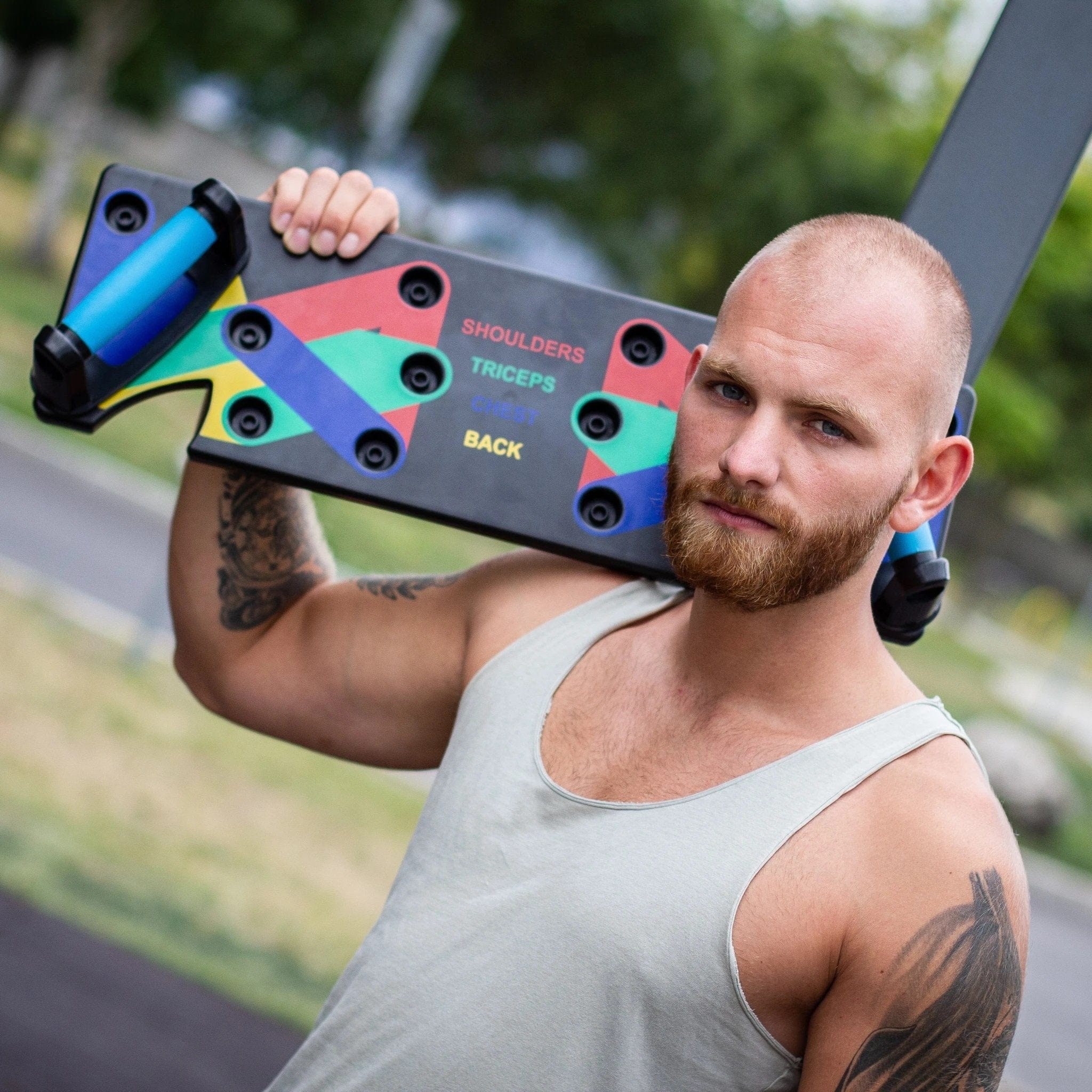 9-in-1 Push Up Board Machine Adjustable Push Up Handle Bars Push Up Board 9-in-1