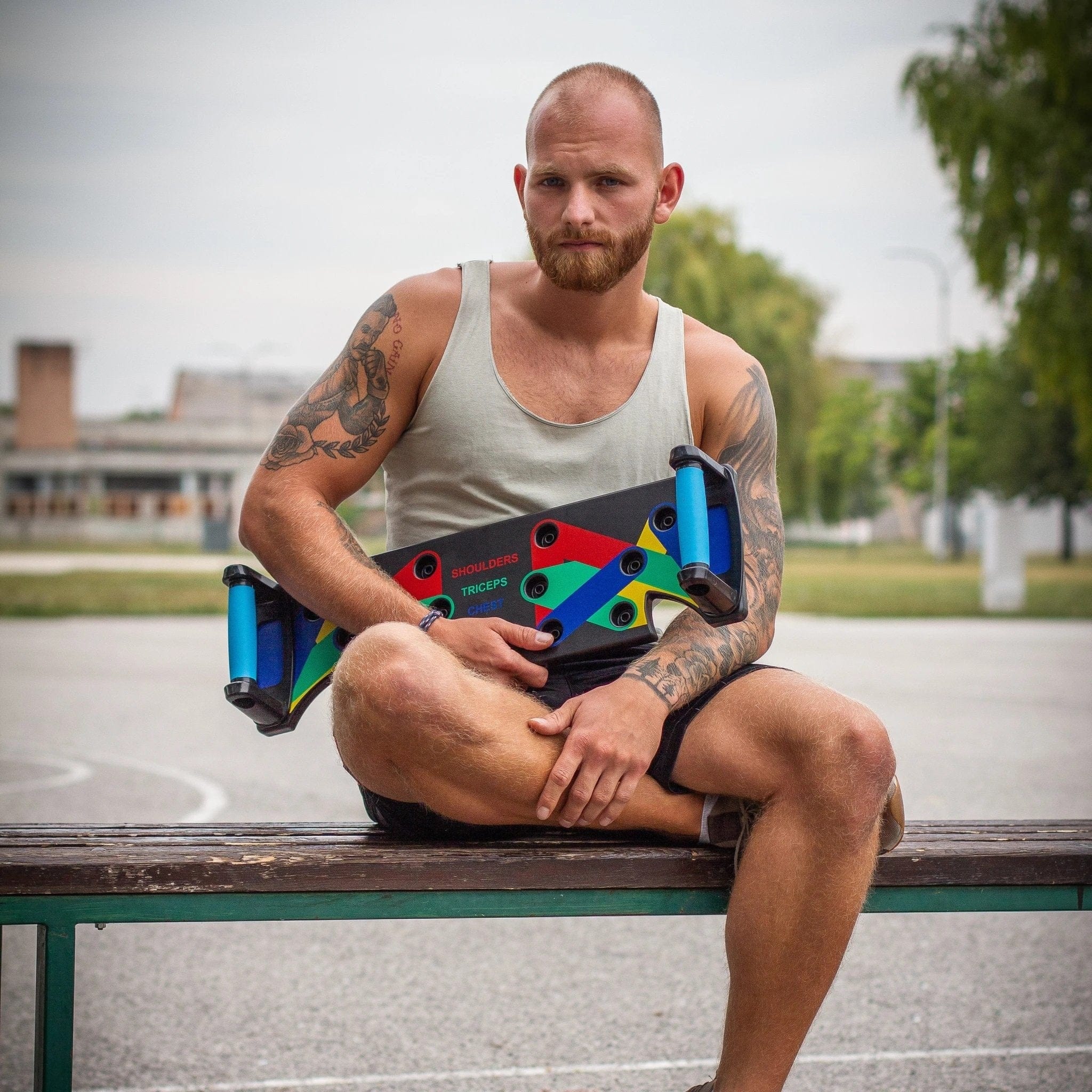 9-in-1 Push Up Board Machine Adjustable Push Up Handle Bars Push Up Board 9-in-1