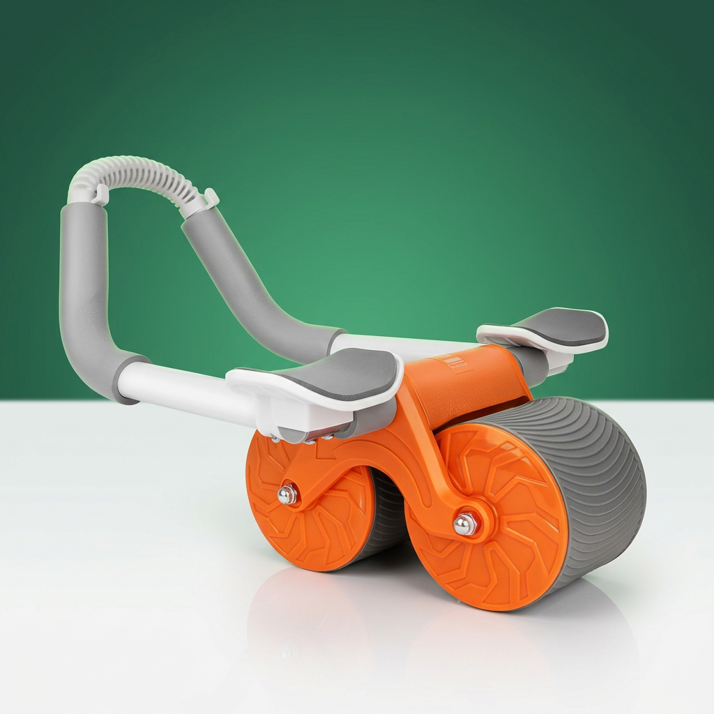 Abs Roller Wheel Workout Automatic Rebound