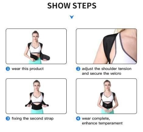 Adjustable Back Posture Corrector Adjustable Back Posture Corrector Zaavio.co®