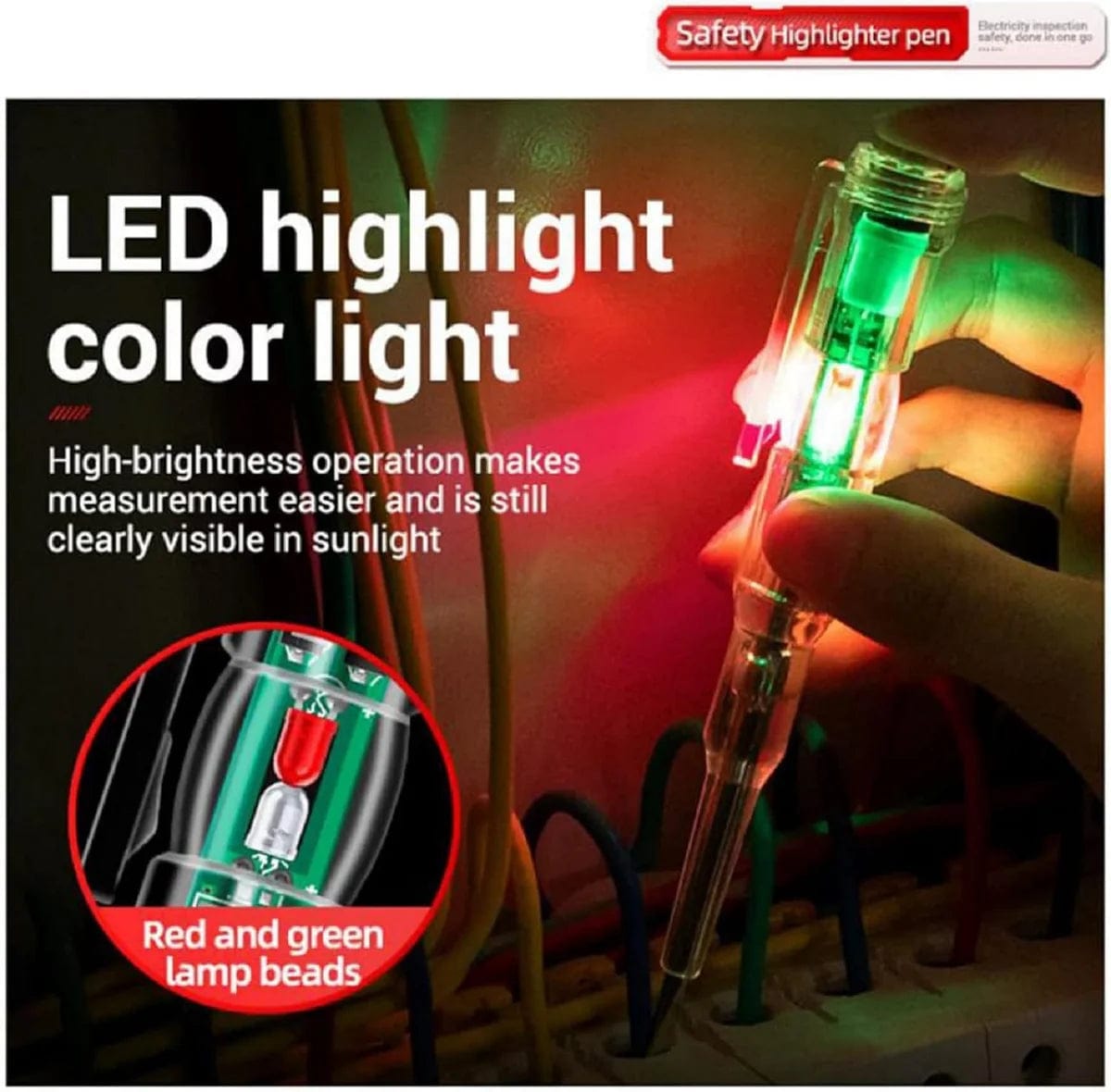 All-in-One High Brightness Intelligent Tester Pen All-in-One High Brightness Intelligent Tester Pen Zaavio.co®
