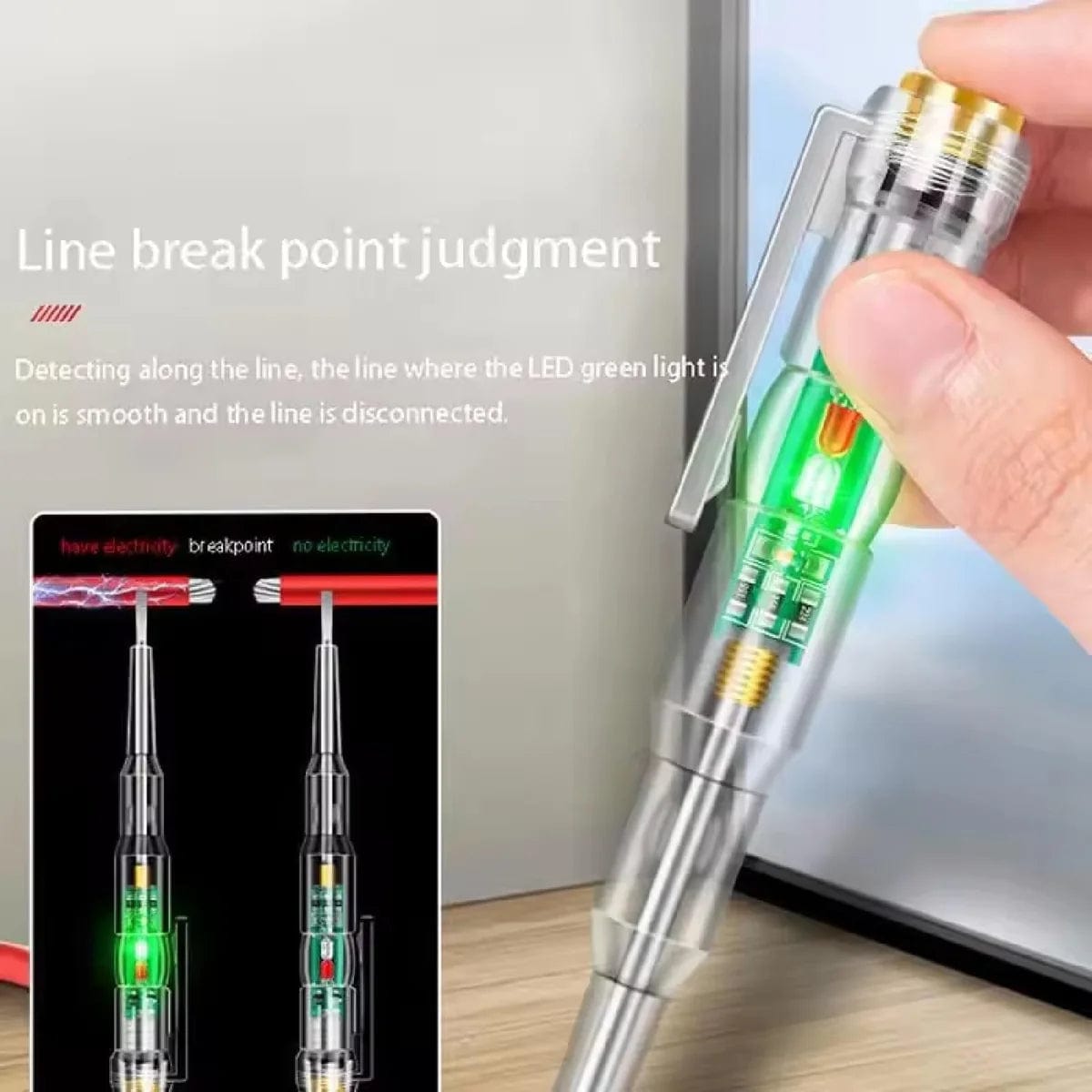 All-in-One High Brightness Intelligent Tester Pen All-in-One High Brightness Intelligent Tester Pen Zaavio.co®