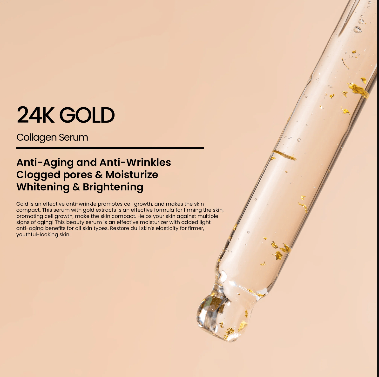 Anti Ageing Serum Dark Circles Anti Wrinkle Oil Under Eye Serum - Anti-aging Eye Serum (Set of 2) Anti-aging Eye Serum 24K Gold Serum (Set of 2)