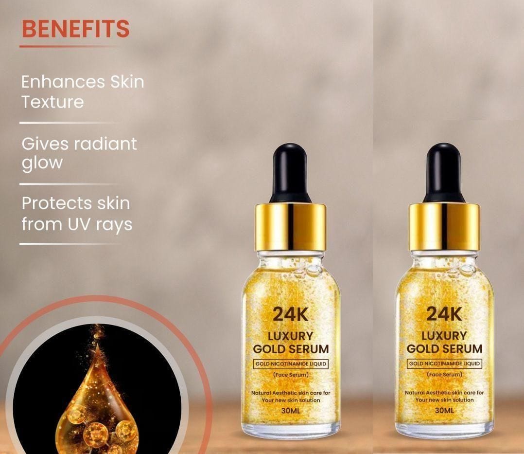 Anti Ageing Serum Dark Circles Anti Wrinkle Oil Under Eye Serum - Anti-aging Eye Serum (Set of 2) Anti-aging Eye Serum 24K Gold Serum (Set of 2)