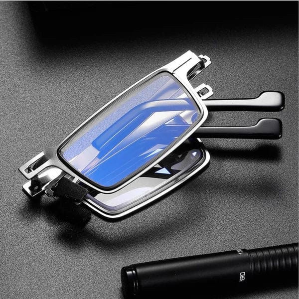 Anti-bluelight Foldable Glasses | Eyeglasses And Frames Glasses With Frame Eyesight Glass Design Lens 1.5 Anti-bluelight Foldable Glasses