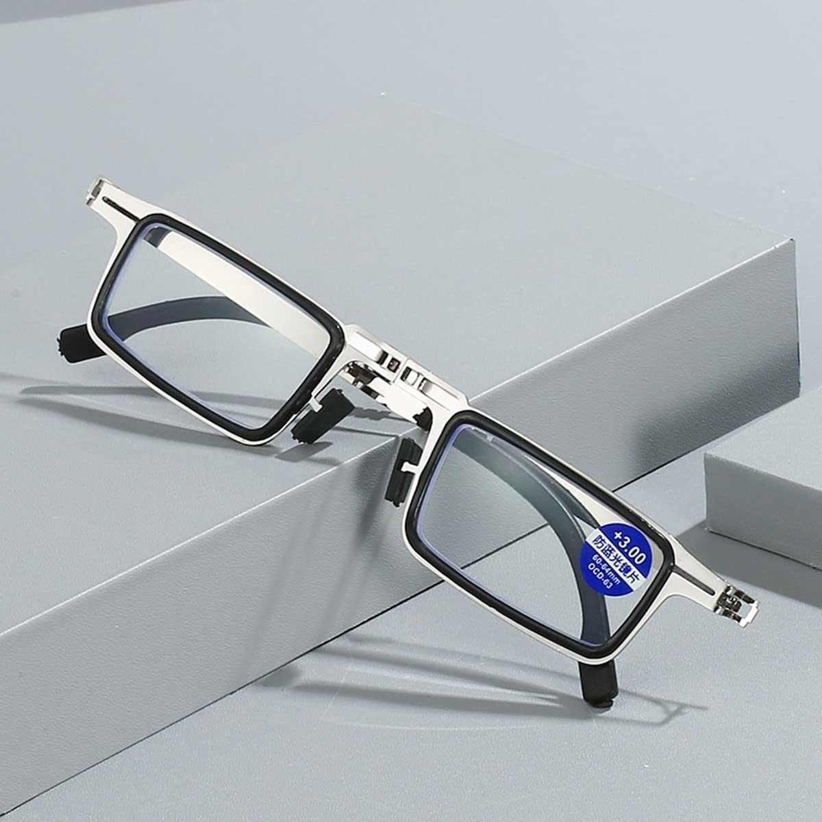 Anti-bluelight Foldable Glasses | Eyeglasses And Frames Glasses With Frame Eyesight Glass Design Lens 1 Anti-bluelight Foldable Glasses