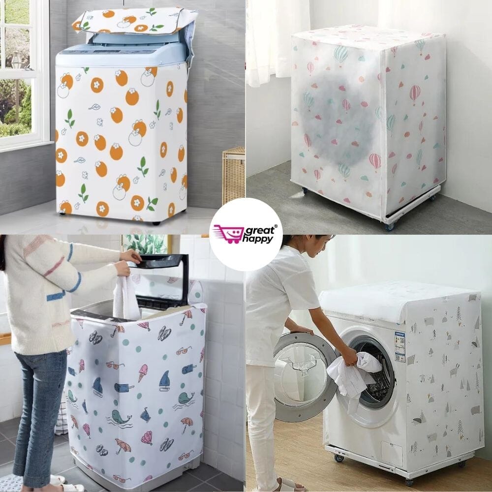 Washing Machine & Fridge Covers Combo