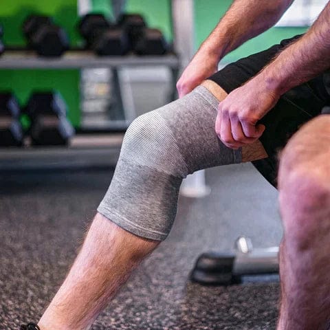 Bamboo Compression Knee Sleeves (Set Of 2) S Bamboo Compression Knee Sleeves (Set Of 2)