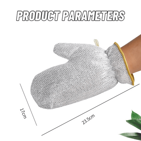 Bamboo Fiber Wire Dishwashing Gloves (Set of 2) Bamboo Fiber Wire Dishwashing Gloves (Set of 2)