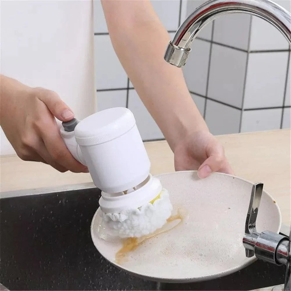 Bathroom Cleaning Brush Electric Scrubber Brush For Bathroom - Electric Cleaning Brush - 3-in-1 Electric Cleaning Brush