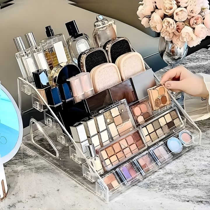 Elegant Multi-Layer Beauty Organizer
