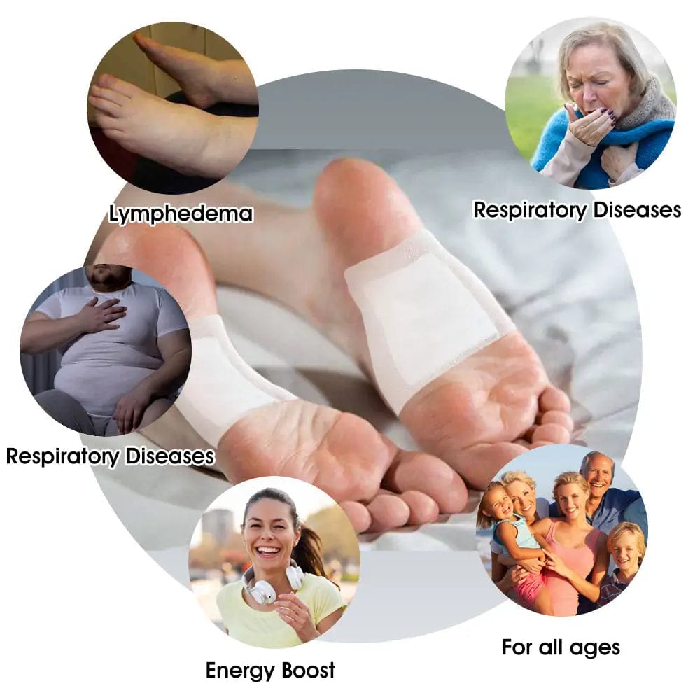 Bee Lymphatic Drainage Foot Patches (Set of 10)🌿👣 Bee Lymphatic Drainage Foot Patches (Set of 10)🌿👣
