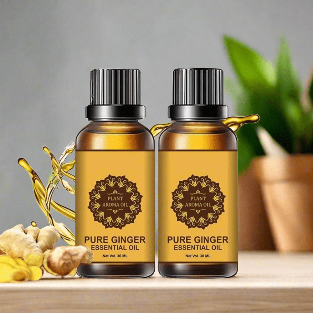 Belly Drainage Ginger Essential Oil Belly Button Oiling (Set of 2) Belly Drainage Ginger Essential Oil (Set of 2)
