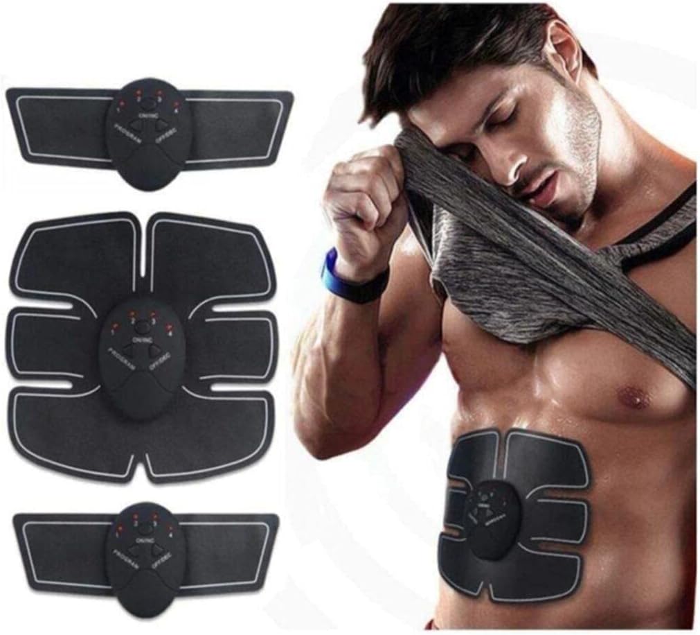 Belt For Abdomen Abdominal Exerciser Fitness Equipment Ab Stimulator Ab Stimulator Belt (Set of 4)