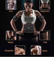 Belt For Abdomen Abdominal Exerciser Fitness Equipment Ab Stimulator Ab Stimulator Belt (Set of 4)