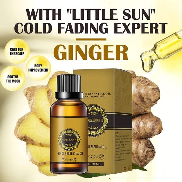 Best Essential Oils Belly Button Oiling Benefits - Belly Drainage Ginger Oil Belly Drainage Ginger Oil (Set of 2)