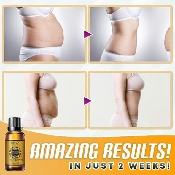 Best Essential Oils Belly Button Oiling Benefits - Belly Drainage Ginger Oil Belly Drainage Ginger Oil (Set of 2)