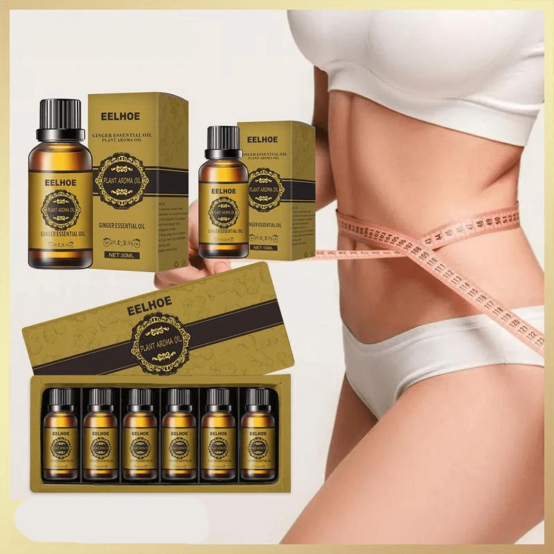 Best Essential Oils Belly Button Oiling Benefits - Belly Drainage Ginger Oil Belly Drainage Ginger Oil (Set of 2)