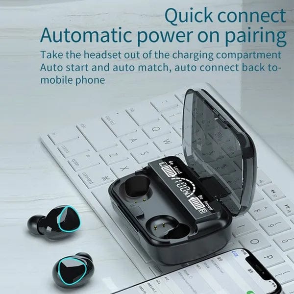 Bluetooth Headphones Wireless Earphones Earbuds Headset  - M10 tws Bluetooth Earbuds - Bluetooth Earbuds