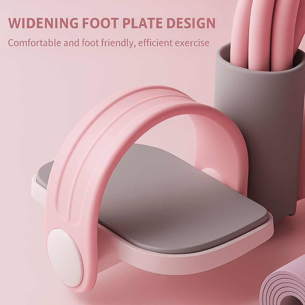 Brandex™ 2025 | Premium 6-Tube Pedal  Resistance Band – Elastic Latex Tension Rope for Yoga, Fitness & Home Workout Brandex™ 2025 | Premium 6-Tube Pedal  Resistance Band – Elastic Latex Tension Rope for Yoga, Fitness & Home Workout Zaavio.co®