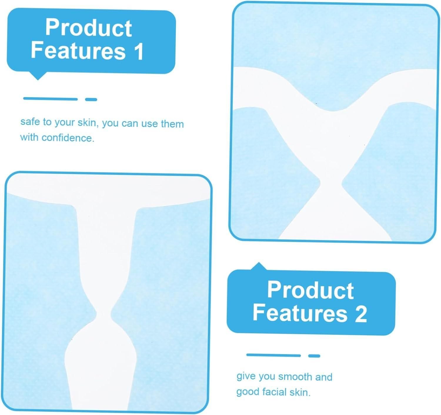 Breathable Disposable Face Mask Sheet (Set of 2) Breathable Disposable Face Mask Sheet (Set of 2)